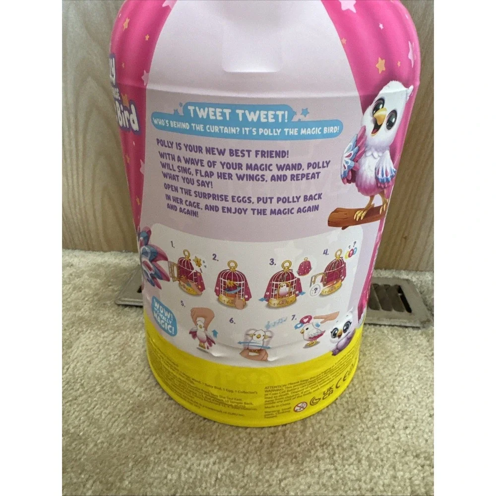 NEW ZURU PETS ALIVE POLLY THE SURPRISE MAGIC BIRD‎